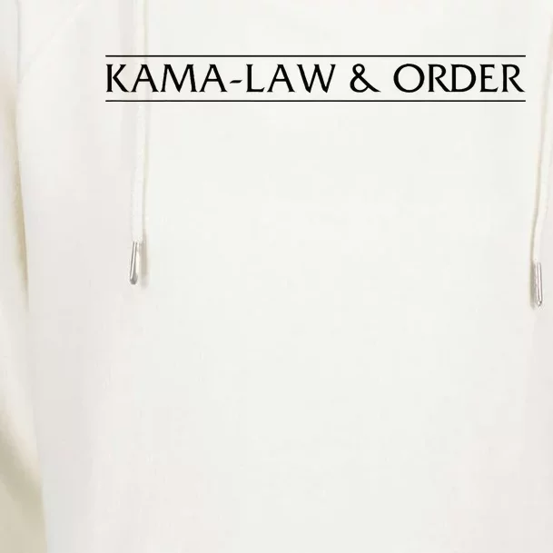 Kamalaw Order Kama Law & Order 2024 Womens Funnel Neck Pullover Hood