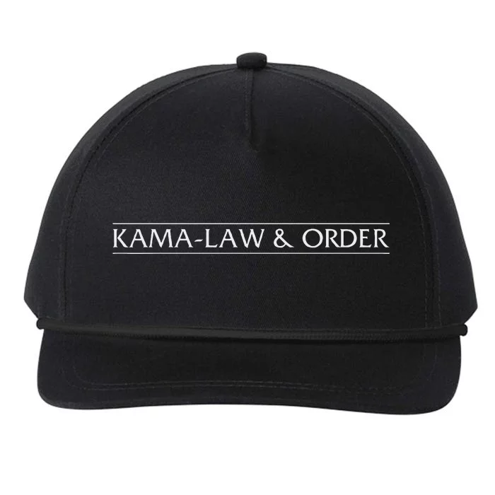 Kamalaw Order Kama Law & Order 2024 Snapback Five-Panel Rope Hat