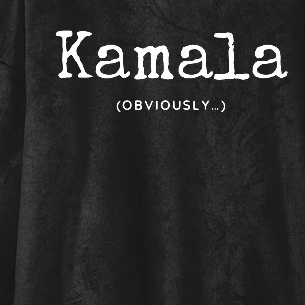 Kamala (Obviously) Hooded Wearable Blanket