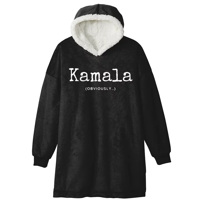 Kamala (Obviously) Hooded Wearable Blanket