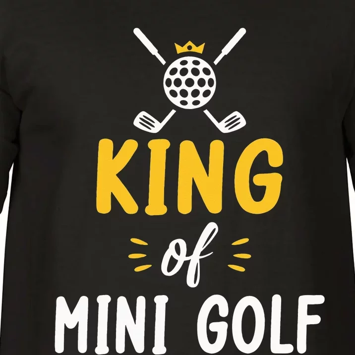 King of Mini Golf funny sports lovers Comfort Colors T-Shirt