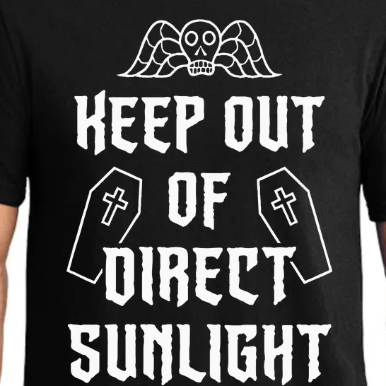 Keep Out Of Direct Sunlight Vampire Pajama Set