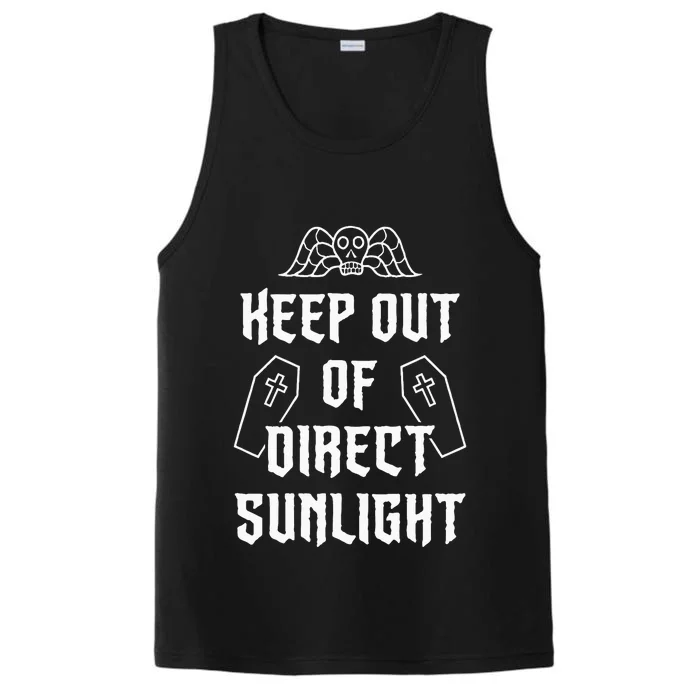 Keep Out Of Direct Sunlight Vampire Performance Tank