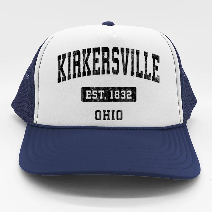 Kirkersville Ohio Oh Vintage Sports Trucker Hat