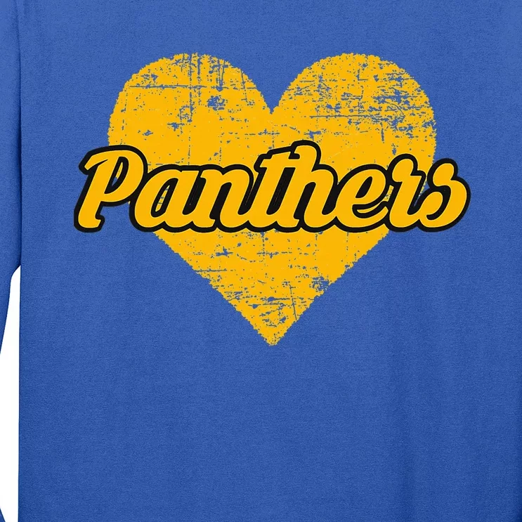 Klein Oak Panther Over Heart Long Sleeve Shirt