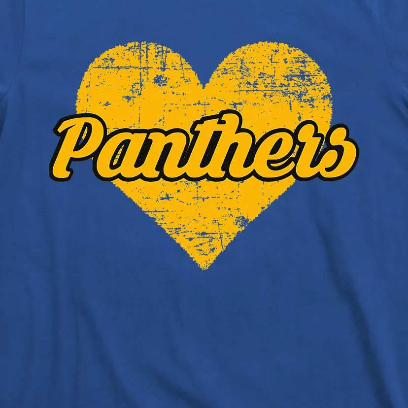 Klein Oak Panther Over Heart T-Shirt