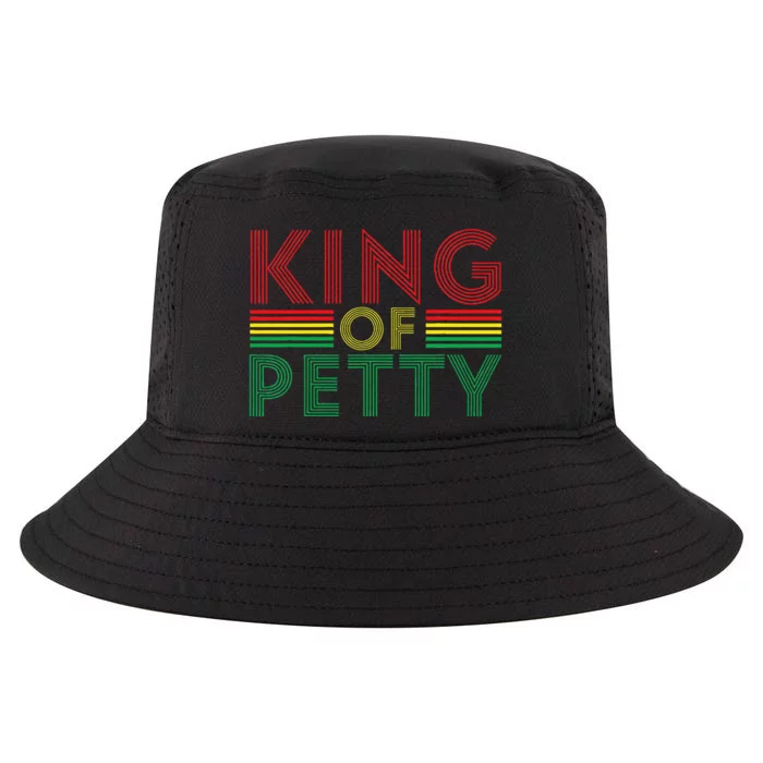 King of Petty Afrocentric African American Juneteenth Cool Comfort Performance Bucket Hat