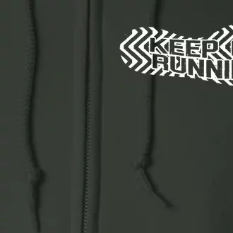 Keep On Running Full Zip Hoodie