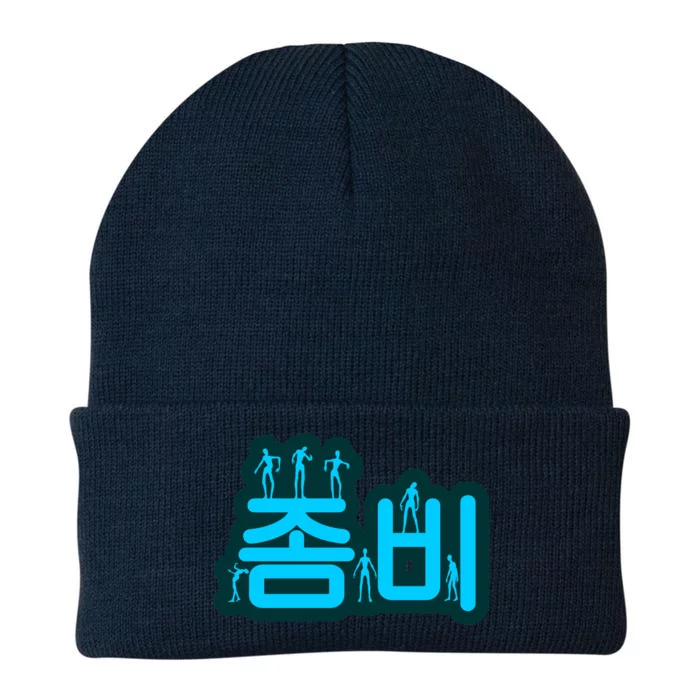 Korean Script Zombies Knit Cap Winter Beanie