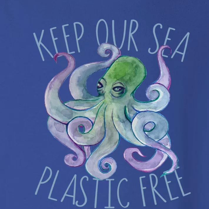 Keep Our Sea Plastic Free Octopus Cool Gift Toddler Long Sleeve Shirt