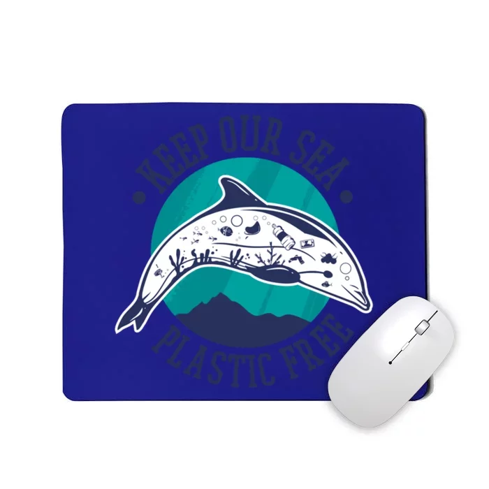 Keep Our Sea Plastic Free Gift Mousepad