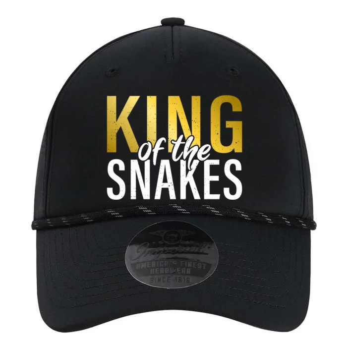 King Of The Snakes Dad Snake Lover Gift Performance The Dyno Cap