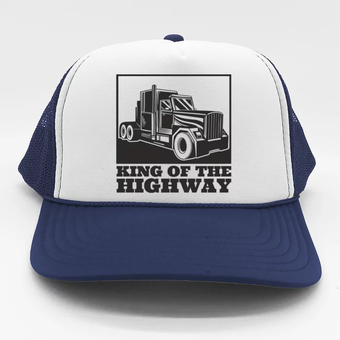 King Of The Highway Trucker Trucker Hat