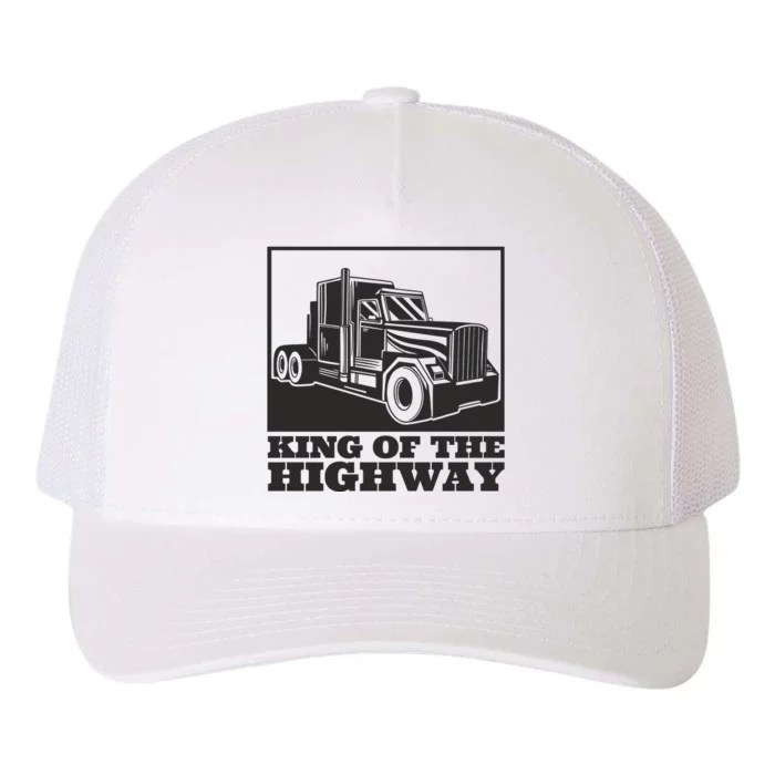 King Of The Highway Trucker Yupoong Adult 5-Panel Trucker Hat