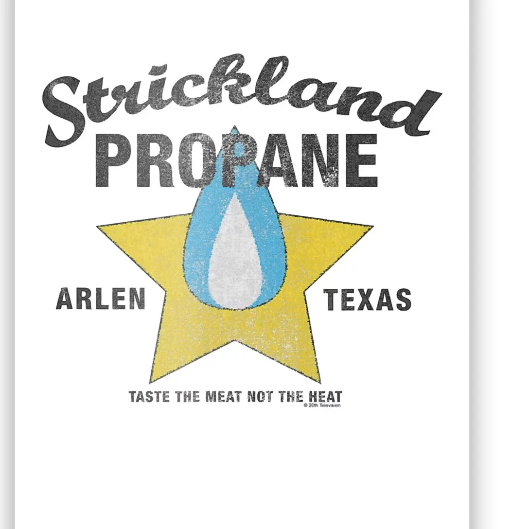 King Of The Hill Strickland Propane Arlen, Tx Poster