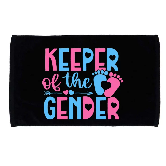 Keeper Of The Gender Gender Reveal Party Baby Shower Microfiber Hand Towel