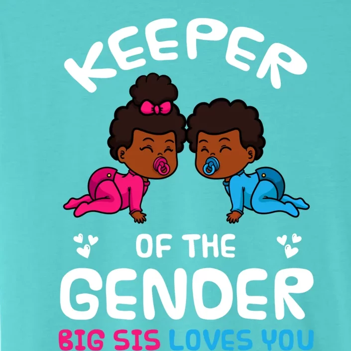 Keeper Of The Gender Big Sis Loves You African American Gift ChromaSoft Performance T-Shirt