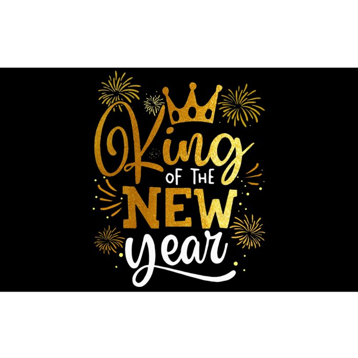 King of the New Year  Happy New Year New Years Eve Bumper Sticker