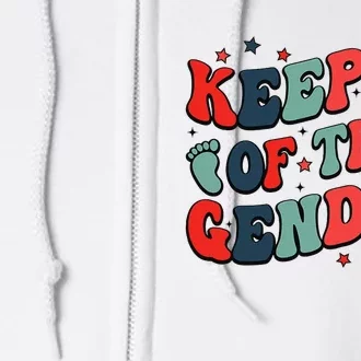 Keeper Of The Gender 4th Of July Reveal Full Zip Hoodie