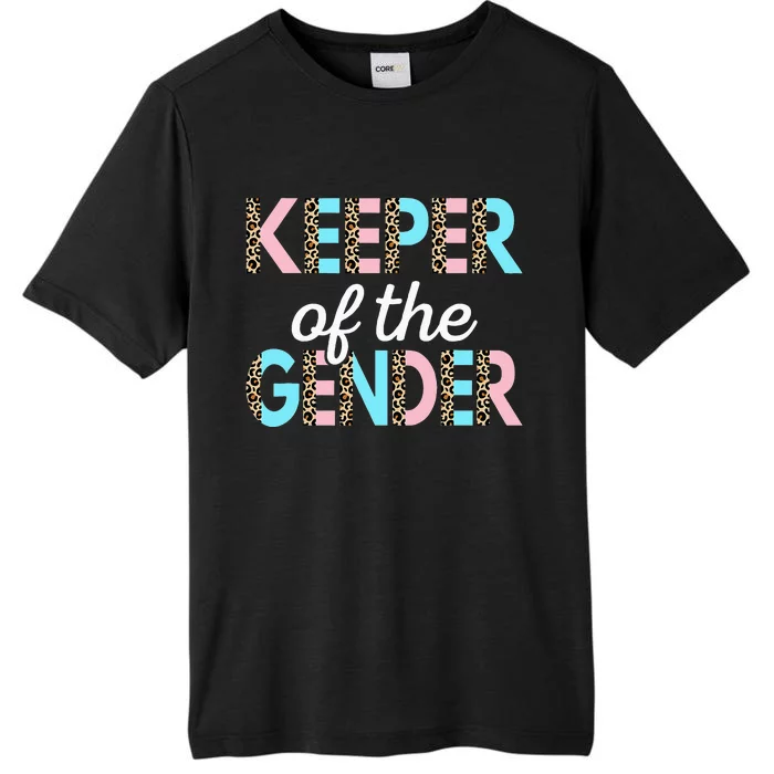 Keeper Of The Gender Baby Shower Gender Reveal Party ChromaSoft Performance T-Shirt