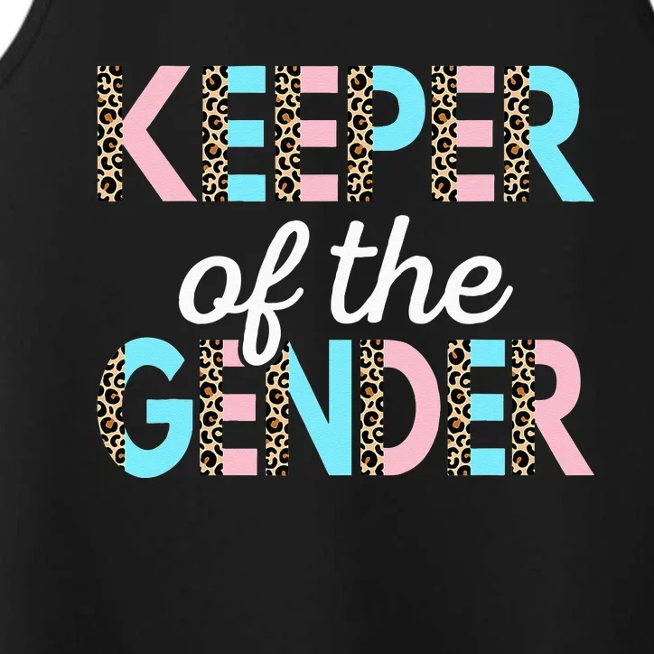 Keeper Of The Gender Baby Shower Gender Reveal Party Performance Tank