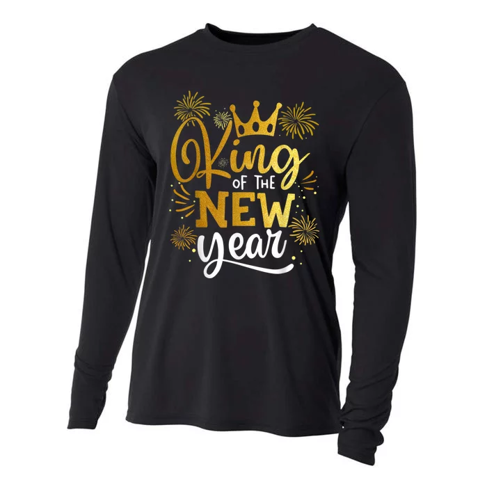 King Of The New Year Happy New Year New Years Eve Cooling Performance Long Sleeve Crew