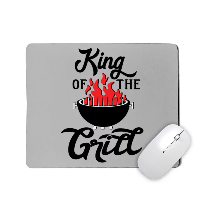 King Of The Grill Bbq Gift Mousepad