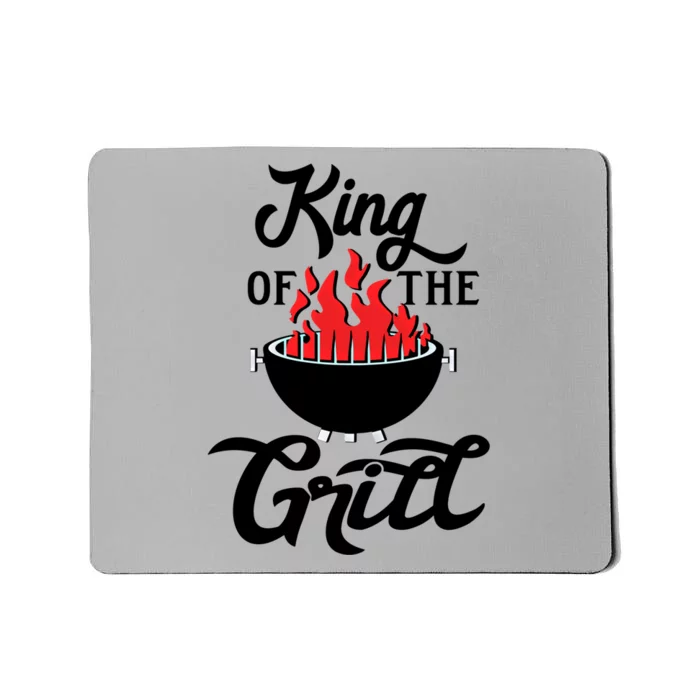 King Of The Grill Bbq Gift Mousepad