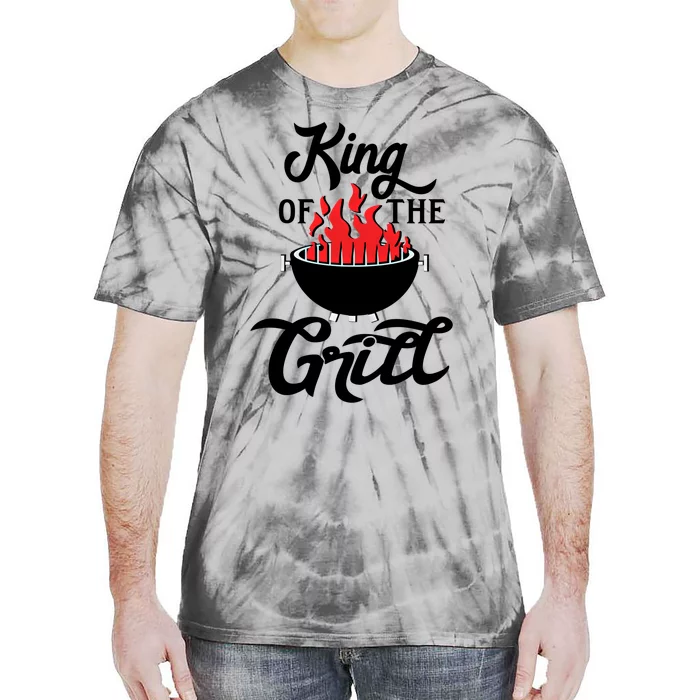 King Of The Grill Bbq Gift Tie-Dye T-Shirt