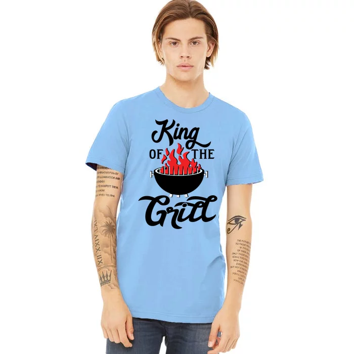 King Of The Grill Bbq Gift Premium T-Shirt