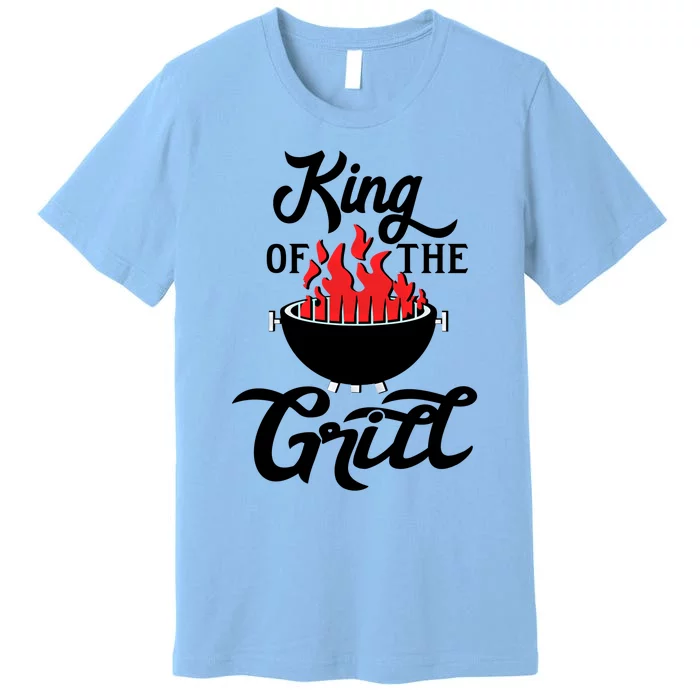 King Of The Grill Bbq Gift Premium T-Shirt