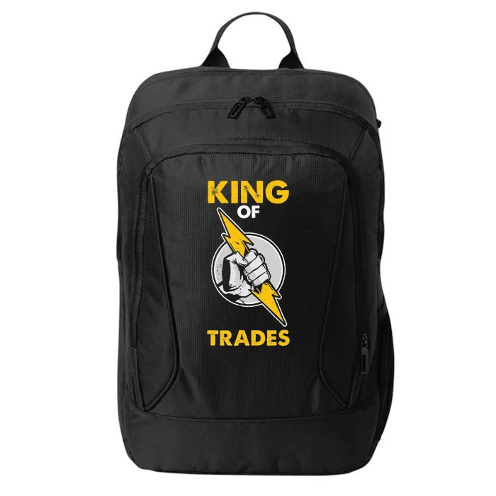 King Of Trades Electrician City Backpack