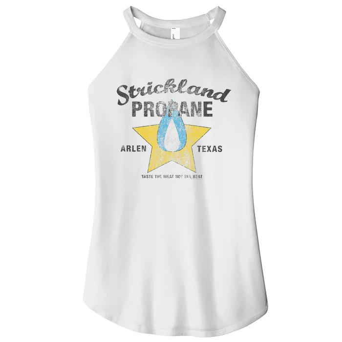 King Of The Hill Strickland Propane Arlen Tx Women’s Perfect Tri Rocker Tank