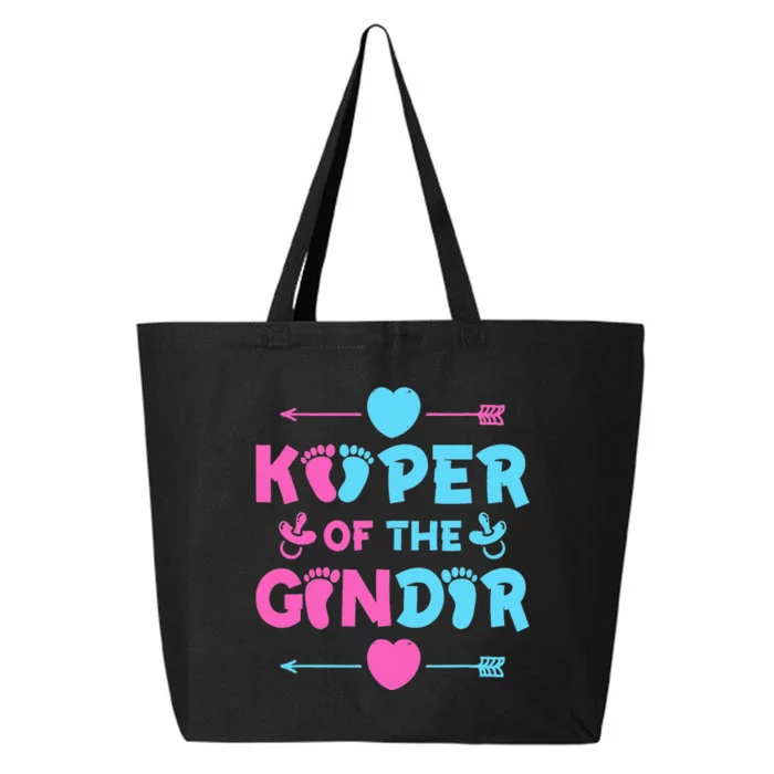 Keeper of the Gender Baby Party Gender Reveal Announcement 25L Jumbo Tote