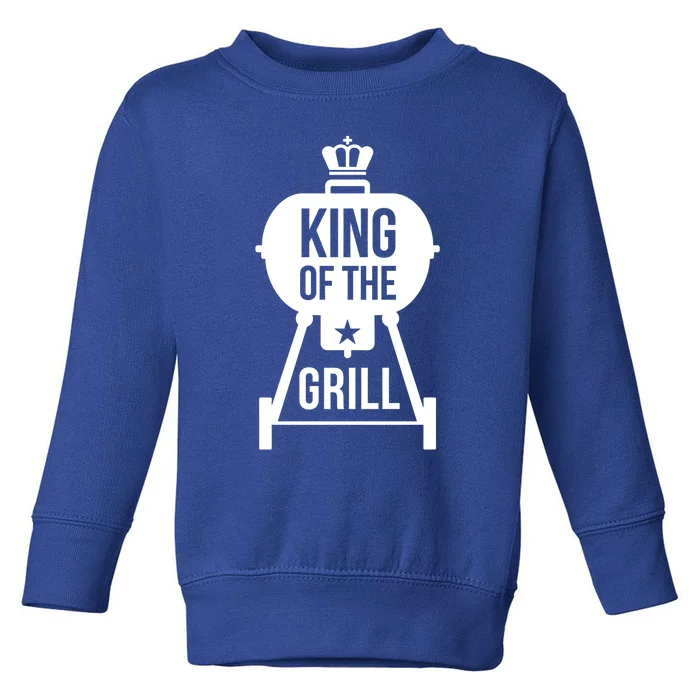 King Of The Grill Cooking And Grill Gift Toddler Sweatshirt