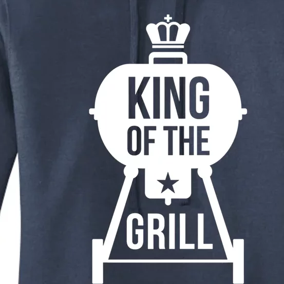 King Of The Grill Cooking And Grill Gift Women's Pullover Hoodie