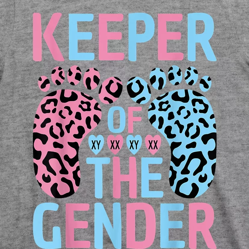 Keeper Of The Gender Reveal Announcement Baby Shower Party T-Shirt