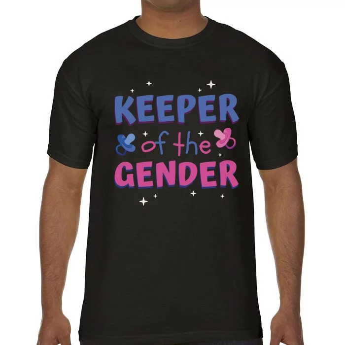 Keeper Of The Gender Pregnancy Reveal Comfort Colors T-Shirt