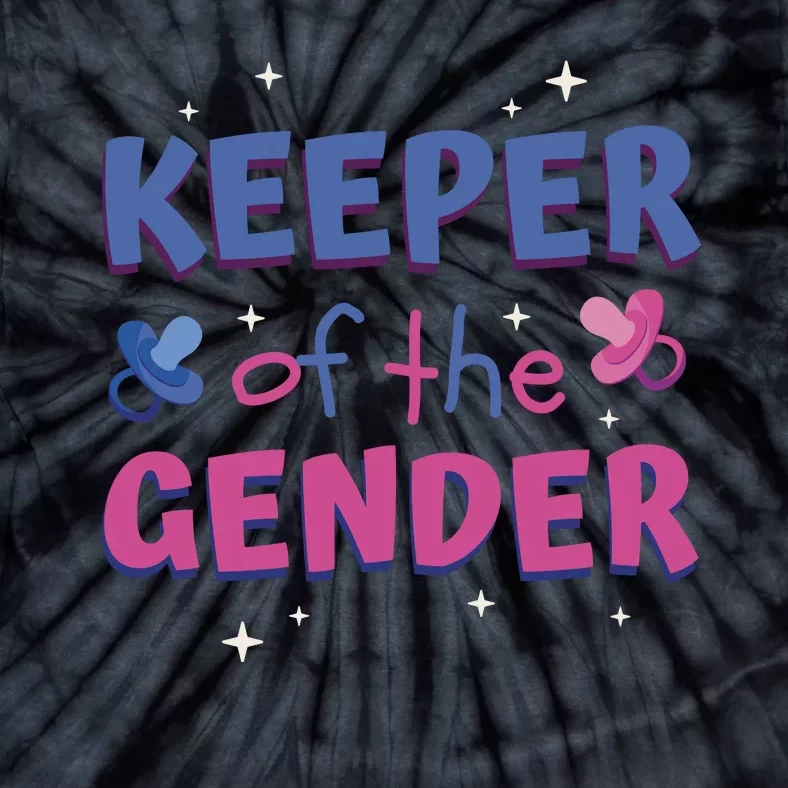 Keeper Of The Gender Pregnancy Reveal Tie-Dye T-Shirt