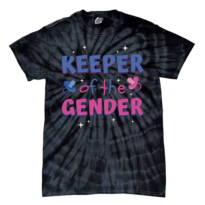 Keeper Of The Gender Pregnancy Reveal Tie-Dye T-Shirt