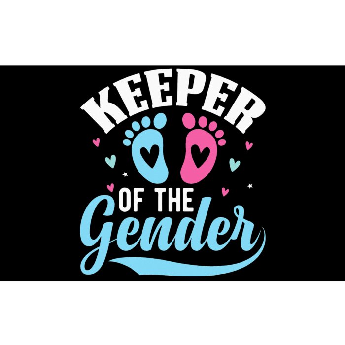 Keeper Of The Gender Pink Or Blue Funny Gender Reveal Party Bumper Sticker