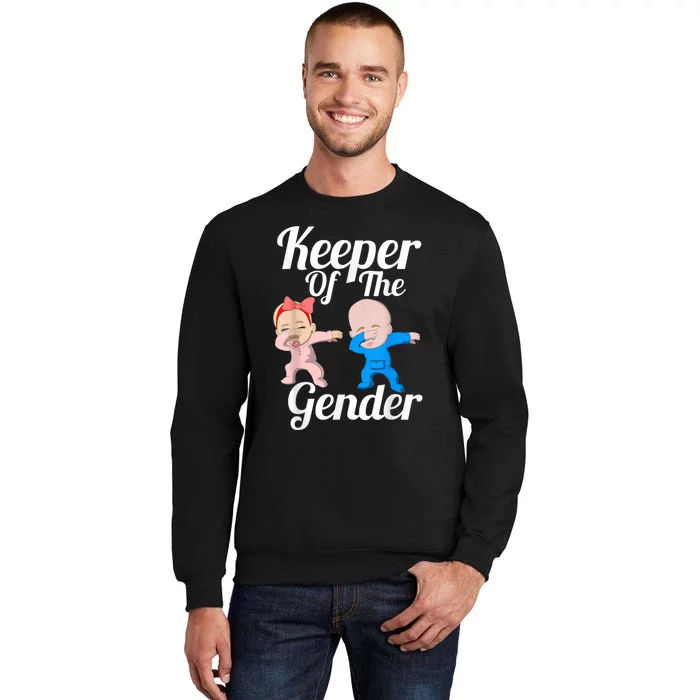 Keeper Of The Gender Cute Gender Reveal Party Couple Sweatshirt