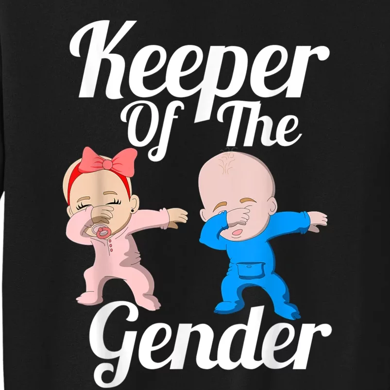 Keeper Of The Gender Cute Gender Reveal Party Couple Sweatshirt