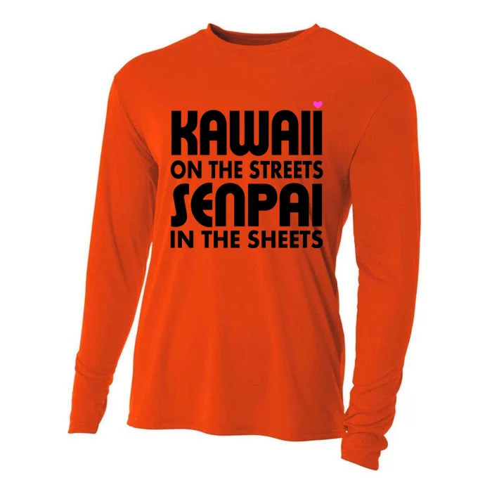 Kawaii On The Streets Senpai In The Sheets Cooling Performance Long Sleeve Crew