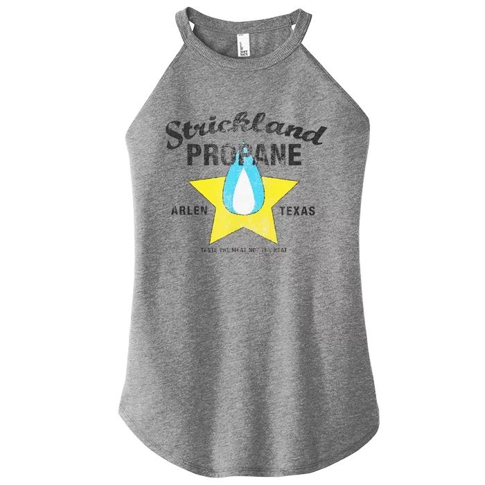 King Of The Hill Strickland Propane Arlen Tx Women’s Perfect Tri Rocker Tank