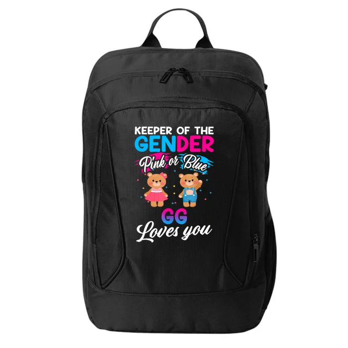 Keeper Of The Gender Pink Or Blue GG Loves You Reveal City Backpack