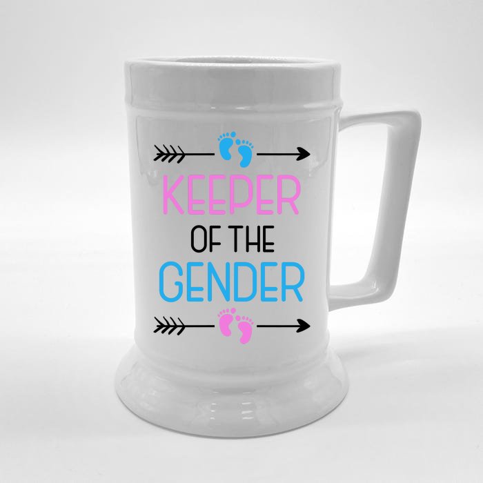 Keeper Of The Gender Front & Back Beer Stein