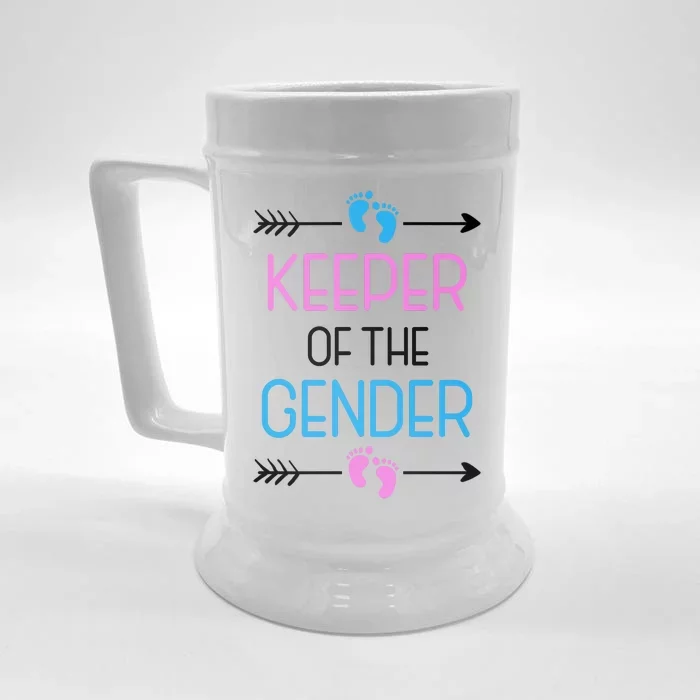 Keeper Of The Gender Front & Back Beer Stein