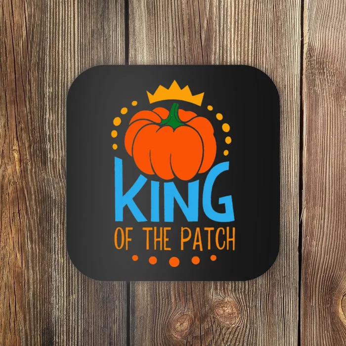 KING OF THE PATCH Pumpkin Patch Fall Autumn Season Coaster