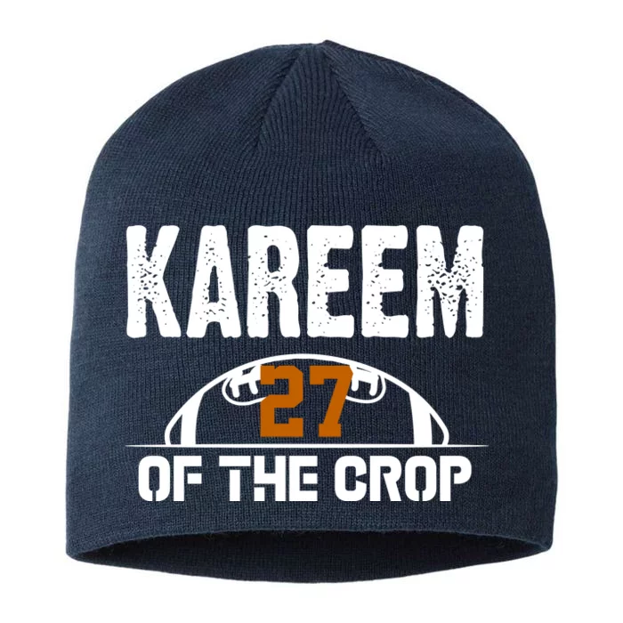 Kareem Of The Crop Number 27 Football 8 1/2in Sustainable Knit Beanie